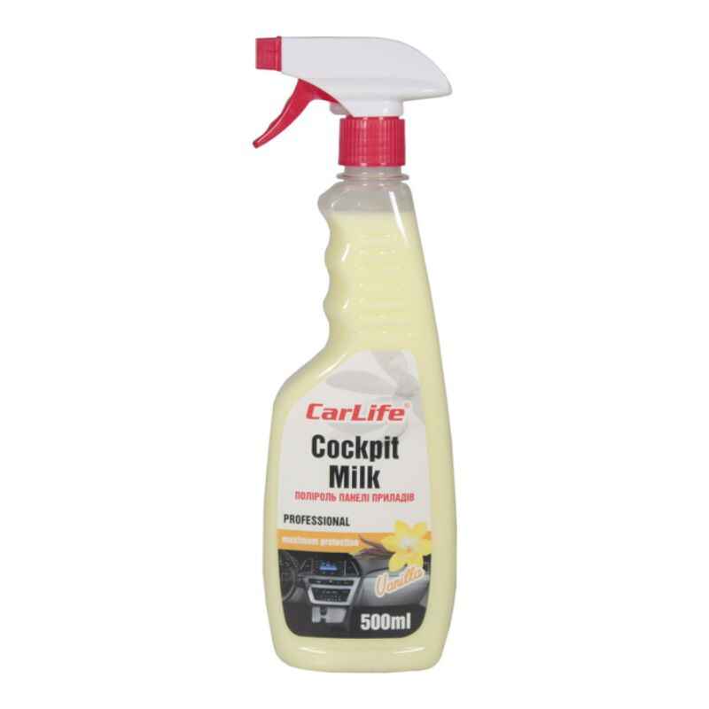 Поліроль-молочко Carlife 500 мл ваніль (CF535)
