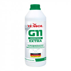 Антифриз TEMOL Extra Concentrate G11 Зелений 1,5 л (T-ETRAG11Gr1.5)