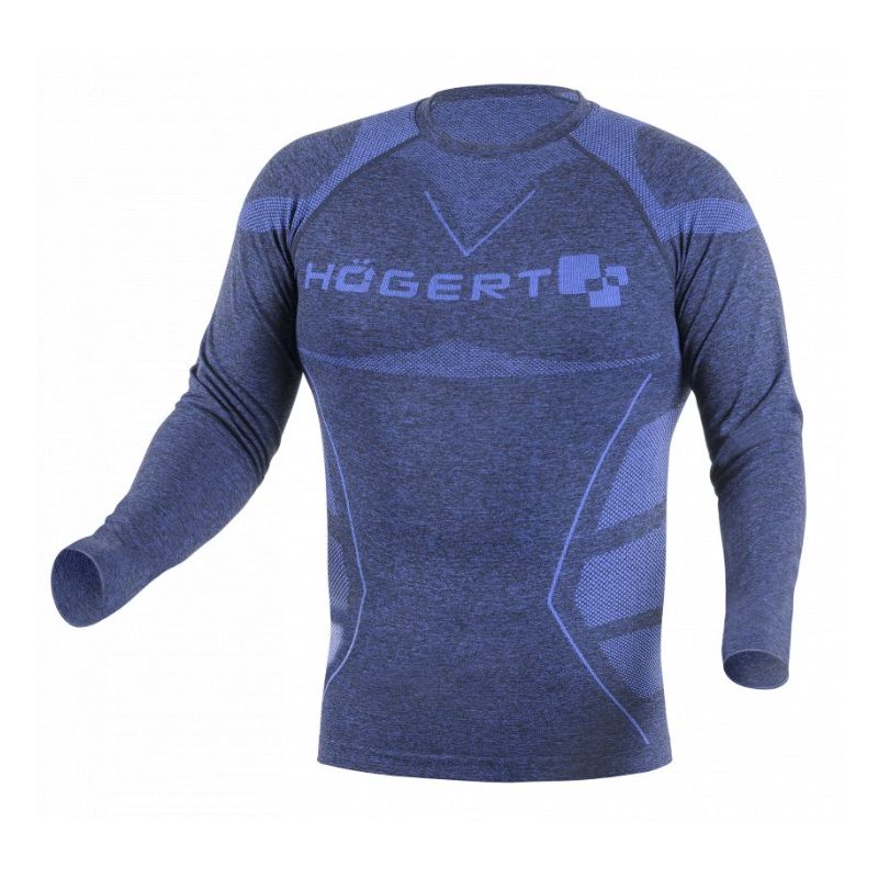 Термобелье бесшовное OSTE Hogert футболка синяя 3XL-4XL (HT5K390-3XL-4XL)