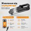 Пилосос автомобільний акумуляторний 120Вт Gearo 4в1 17000PA  6000мАч 5 насадок чорний (GE0122)