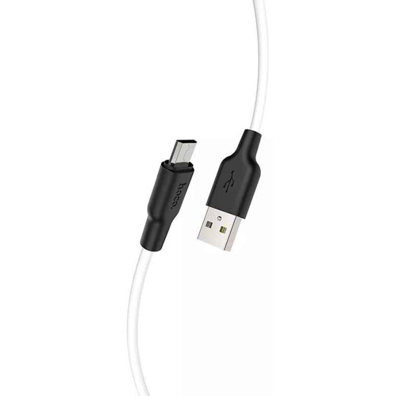 Кабель синхронізації Hoco Silicone Micro USB 1м (X21-m)