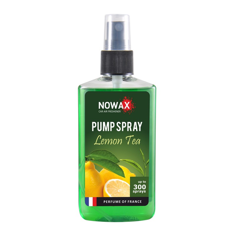 Ароматизатор до машини 75 мл Nowax Pump Spray - Lemon tea (NX07518)