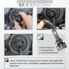 Светодиодные автолампы HB4 CARLAMP Ultra Vision лампы с освещением на 150+ метров для вашего авто 12000Lm 6500K (UVHB4)