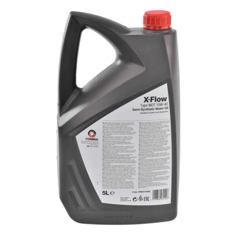 Моторное масло Comma X-FLOW TYPE MOT 10W40 5л (XFMOT10405L)