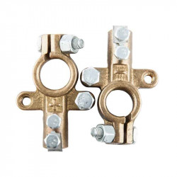 Клеми акумуляторні BelAuto EURO латунь190г (BA20)