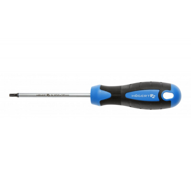 Викрутка Torx T25 100 мм сталь S2 Hogert (HT1S056)