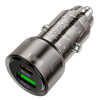 АЗУ Hoco Spacious Car charger Z52 |1USB/1Type-C, 38W/3A, PD/QC