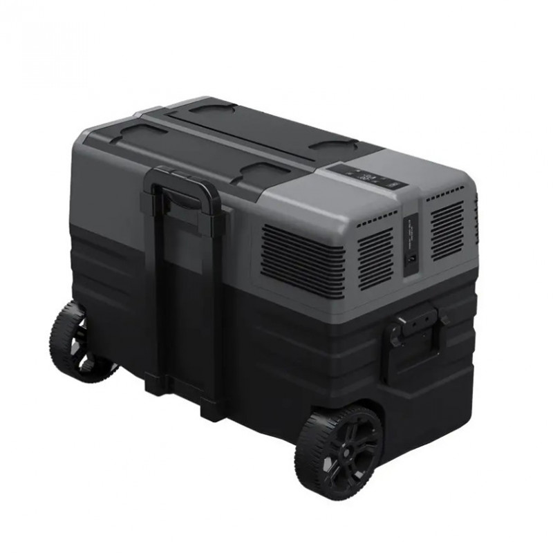 Автохолодильник компресорний 42л BREVIA холодильник на колесах пластиковий 12/24В 220В Чорний (22770)