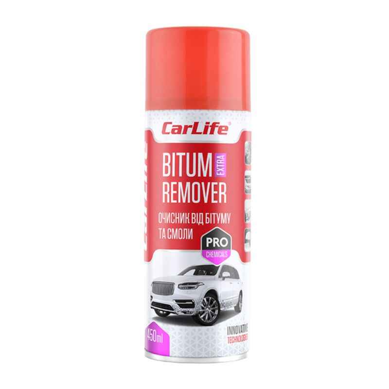 Очисник від бітуму та смоли 450 ml CarLife CF456