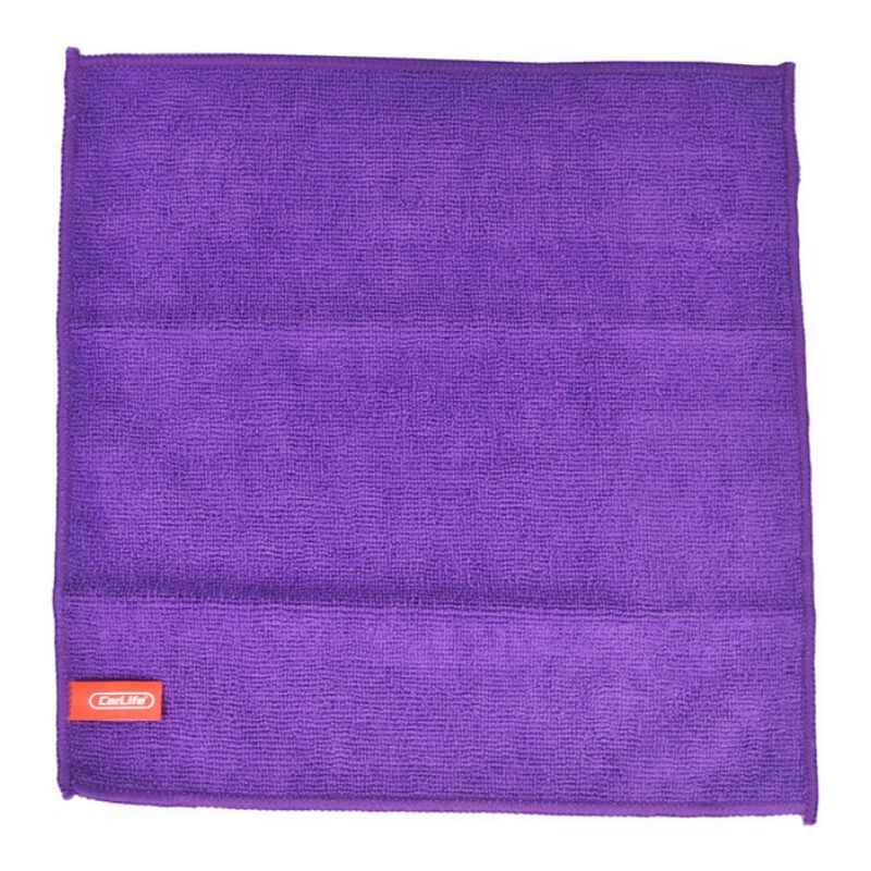 Серветка універсальна мікрофібра 30х40см CARLIFE фіолетова 1шт (CC926)