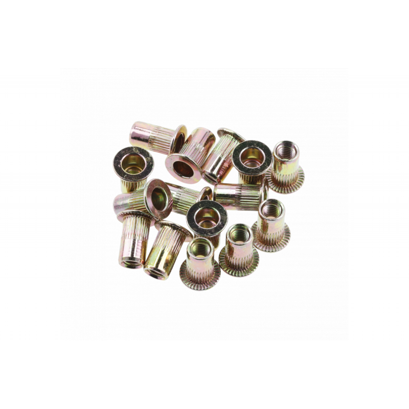 Різьбові заклепки сталеві 20 шт Hogert (HT2C178)