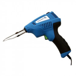 Паяльник електричний 200W 500°C Hogert 50Гц 220В зі знімним жалом в кейсі (HT2C311)