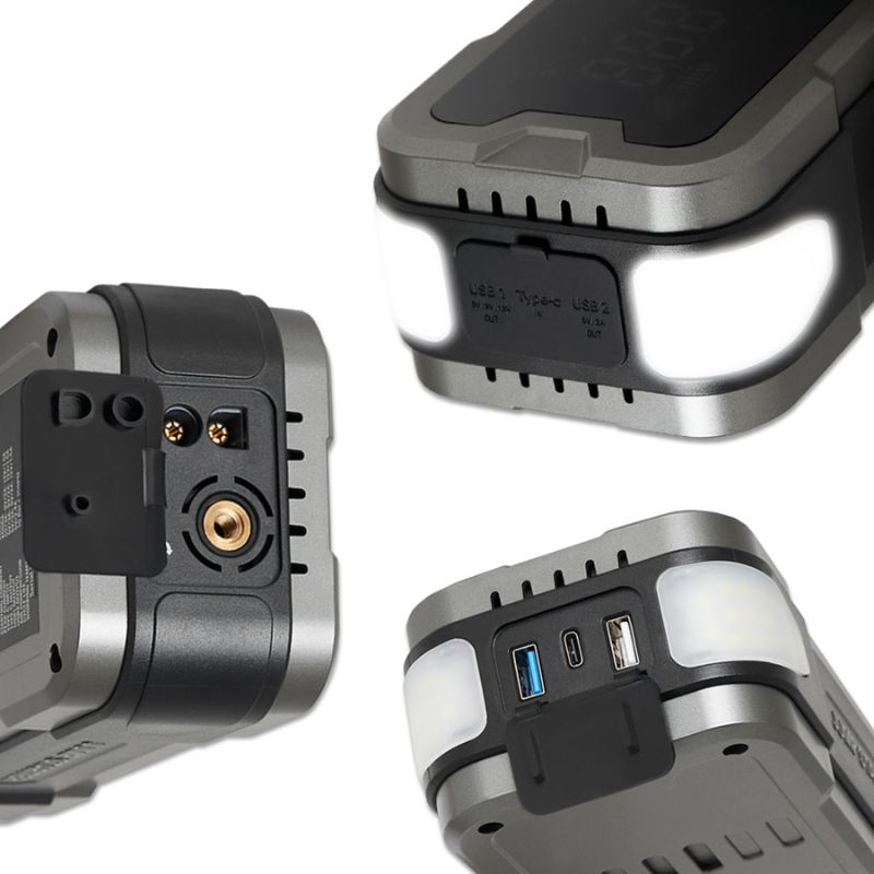 Пусковий пристрій для авто Alligator 12В 2000-4000A з Power Bank 24000mAh та компресором 10Атм (JS850)