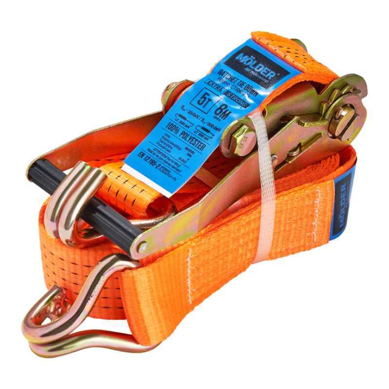 Стяжний ремінь 5т 8м Molder з швидкозатискним замком (MA20508)