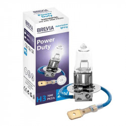 Лампа галогенна Brevia H3 Power Duty 24V 1шт (24030PDC)