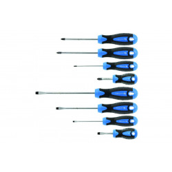 Набор отверток 8шт сталь S2 Hogert с магнитным захватом PH SL (HT1S096)