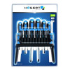 Набор отверток 18шт сталь S2 Hogert с магнитным захватом PH SL Torx (HT1S098)