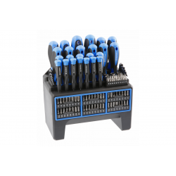 Набір викруток і біт 114шт S2 Hogert з магнітним захватом для точних робіт PH SL Torx Hex SQ (HT1S099)