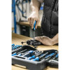 Набор отверток и бит 63шт CrV сталь S2 Hogert для точных работ PH SL Torx (HT1S105)