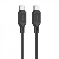 Кабель для зарядки та синхронізації Type-C 1м 3А Hoco X90 силікон чорний (X90-t)