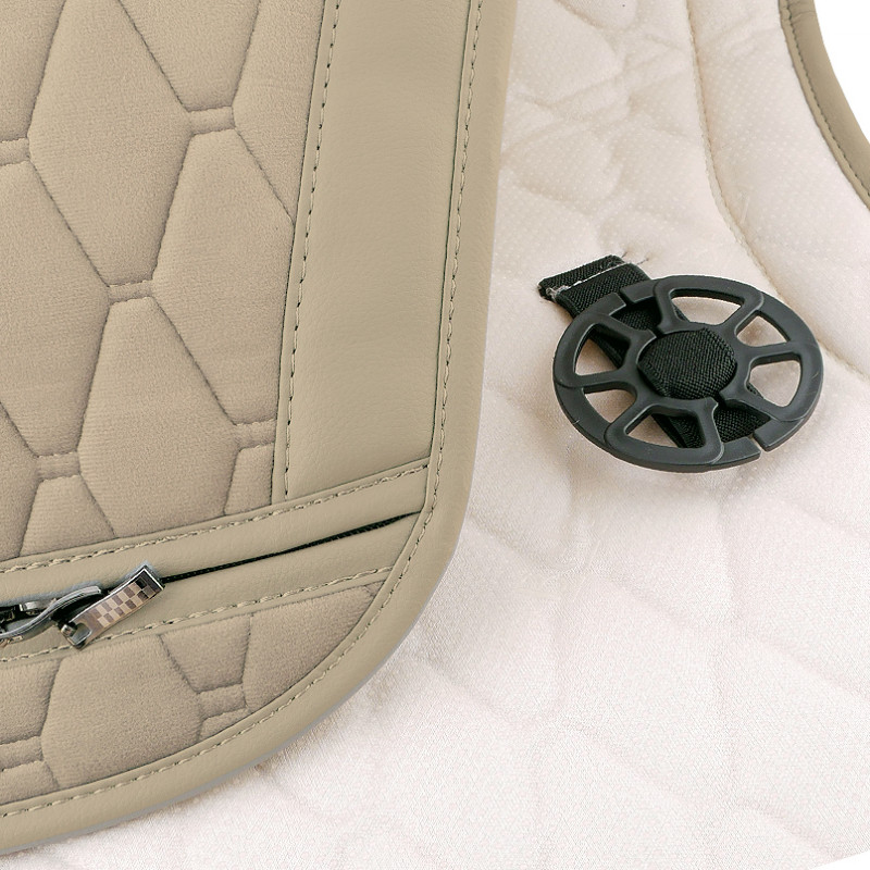 Накидки на сиденья авто премиум передние и задние премиум класса Beltex New York комплект бежевый (BX84500)