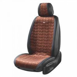 Накидки на сиденья авто передние 2+2 премиум класса Beltex Chicago авточехлы универсальные комплект черно-кофейный (BX85170)