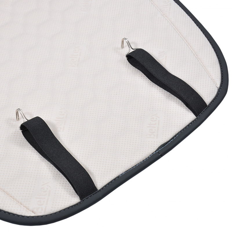 Накидки на сидіння авто передні 2+2 преміум класу Beltex Monte Carlo авточохли універсальні комплект чорний (BX81150)