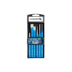 Набір ударно-ріжучого інструменту 6 шт CrV Hogert (HT3B710)