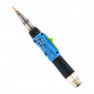 Газовый паяльник 3в1 220W 400°C Hogert 50Гц 220В со съемным жалом (HT2C401)