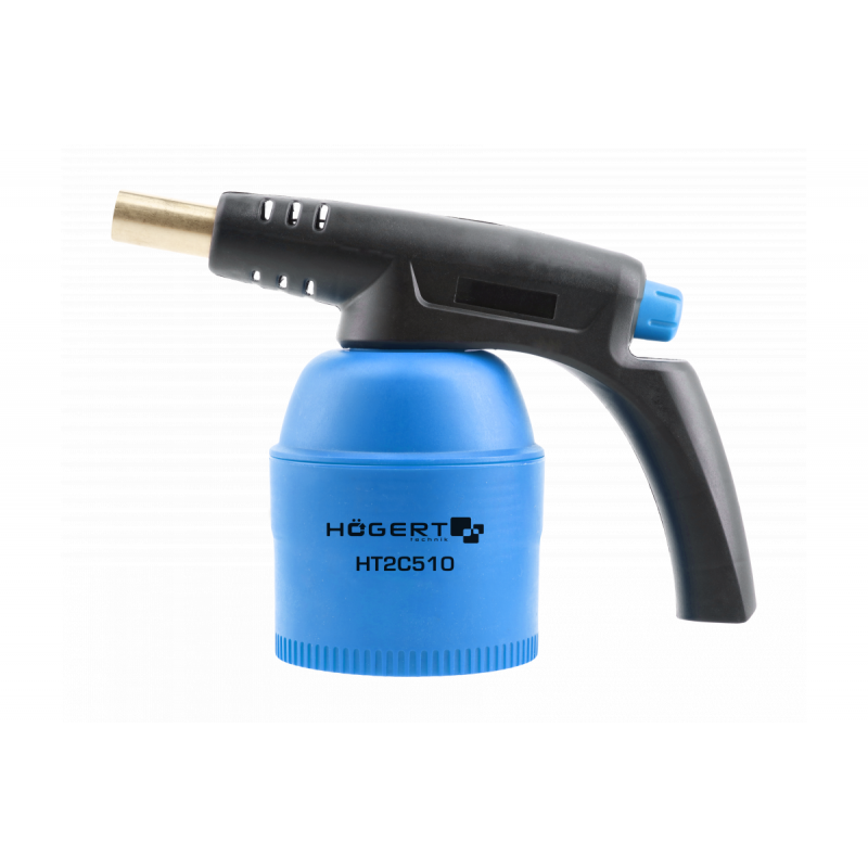 Паяльник газовий 1200W 1200°C Hogert з п'єзозапалюванням та регулюванням потужності (HT2C510)