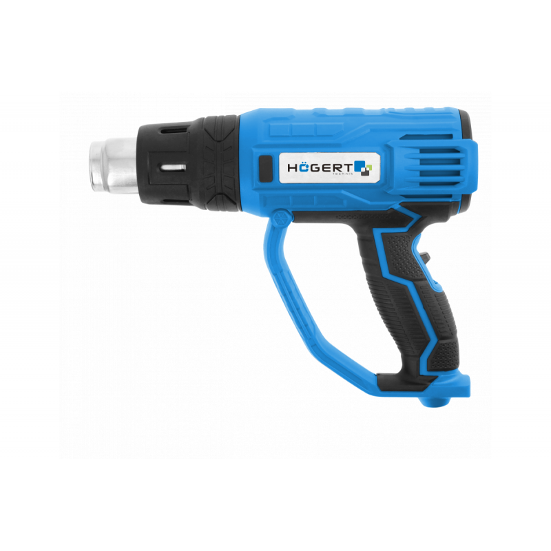 Фен будівельний 2000Вт 500л/хв 60-600°C Hogert зі ступінчастим регулюванням температури (HT2C551)
