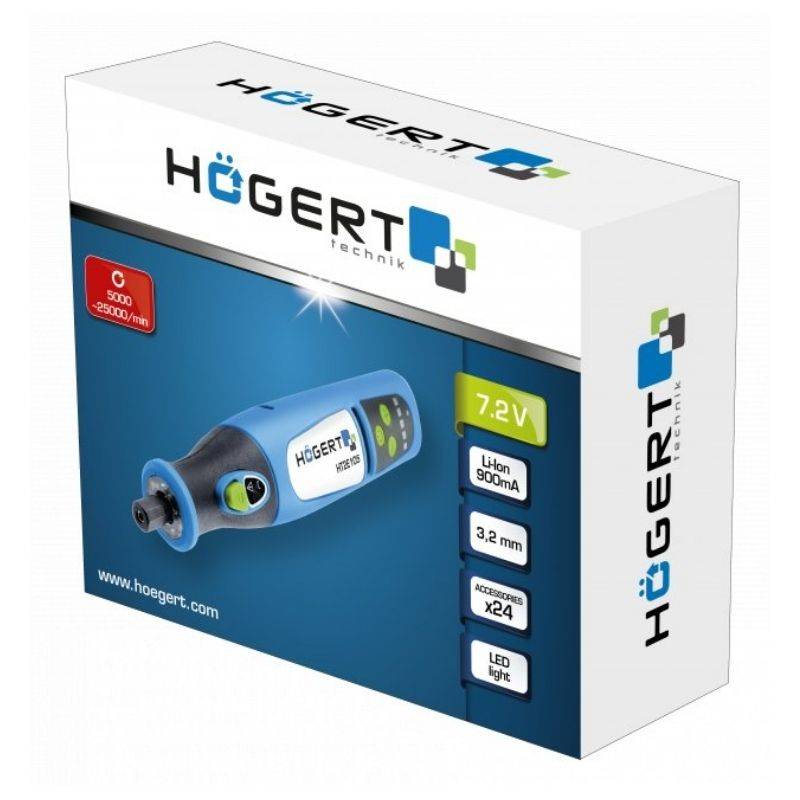 Многофункциональная шлифовальная машина 5000-25000 об/мин Hogert (HT2E105)