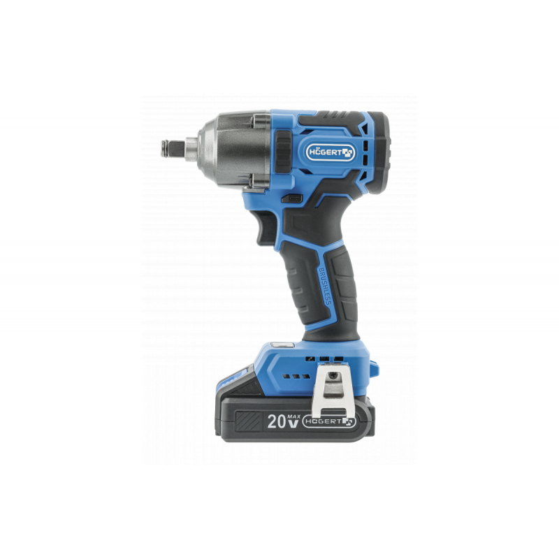 Акумуляторний ударний гайковерт 400Нм Hogert (HT2E200)