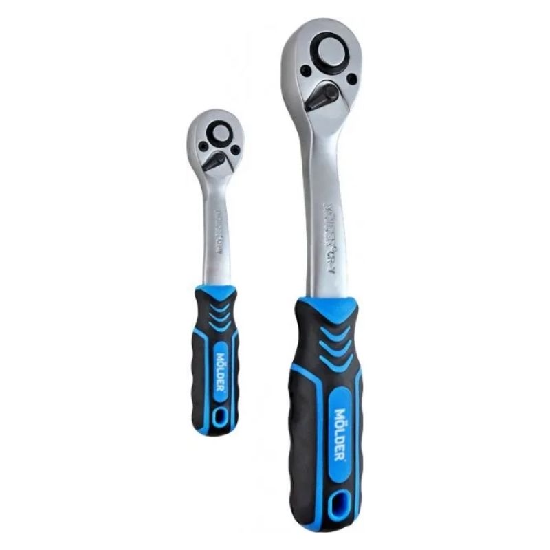 Набір інструментів 1/2″ 1/4″ 94шт 72T CrV Molder у кейсі (MT60094)