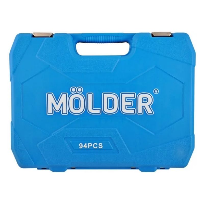 Набір інструментів 1/2″ 1/4″ 94шт 72T CrV Molder у кейсі (MT60094)