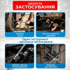 Ключ крестообразный с накладкой 17мм/19мм/21мм Gearo 1/2" (GE2202)