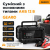 Зарядний пристрій для акумулятора АКБ Gearo 12В 6А 100Агод (GE0201)