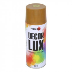 Акриловая краска золотой металлик NOWAX Diamond Decor Lux 450мл (NX48058) (NX65058)