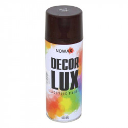 Акриловая краска мятная матовая NOWAX Decor Lux (8027), 450мл (NX48055)