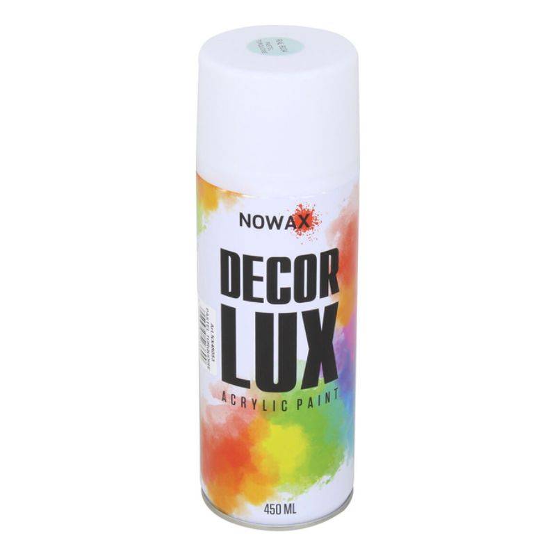 Акриловая краска пастельно-голубая NOWAX Decor Lux (6034), 450мл (NX48053)