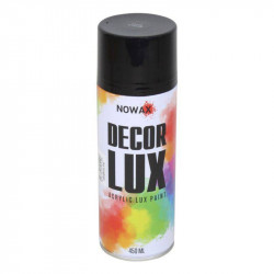 Акриловая краска черный металлик NOWAX Diamond Decor Lux 4 (NX48059)