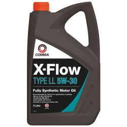 Моторна олива Comma X-FLOW TYPE LL 5W30 API SL,CF; ACEA A3/B4 5л (XFLL5L)