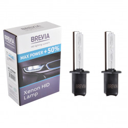 Лампа H1 +50% 4300K ​​85V 35W P14.5s Brevia (12143MP)