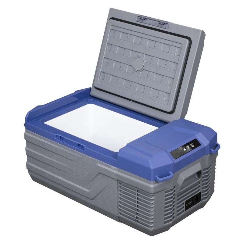 Портативний холодильник 15л Gearo автохолодильник компресорний пластиковий 12/24В 220В (NL15)