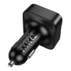 FM-модулятор в машину 3А 35W Hoco E87 Bluetooth/Type-C/USB чорний (E87)