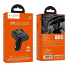 FM-модулятор в машину 3А 35W Hoco E87 Bluetooth/Type-C/USB чорний (E87)