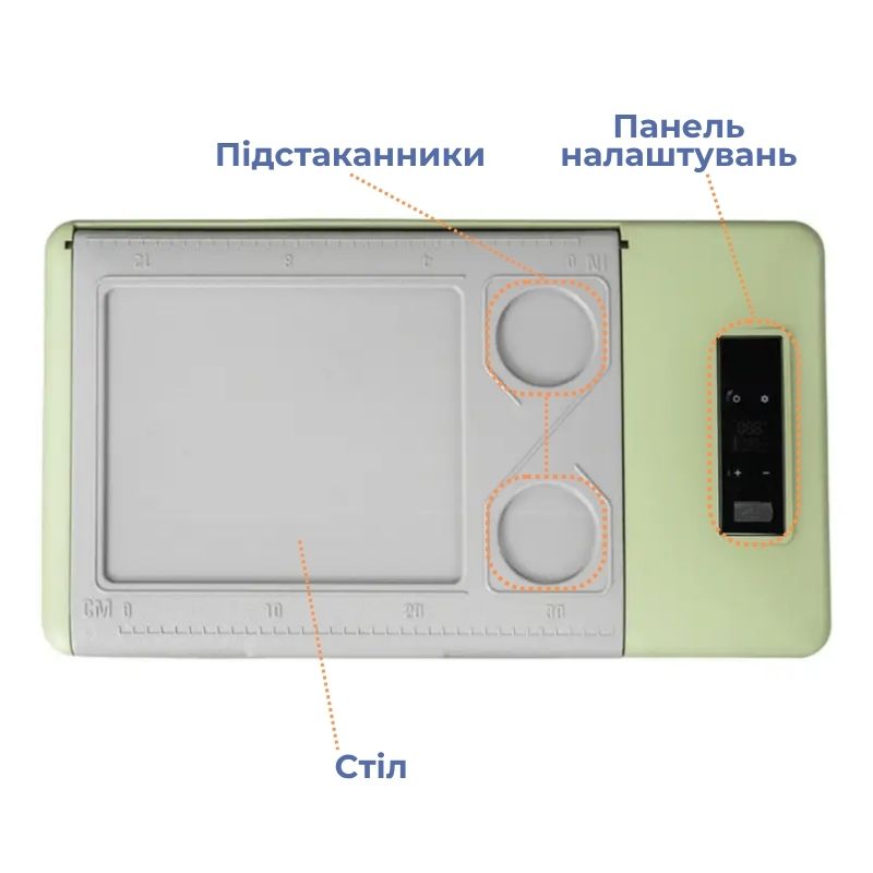 Портативний холодильник 15л Gearo автохолодильник компресорний пластиковий 12/24В 220В (Y16)