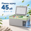 Портативний холодильник 15л Gearo автохолодильник компресорний пластиковий 12/24В 220В (Y16)