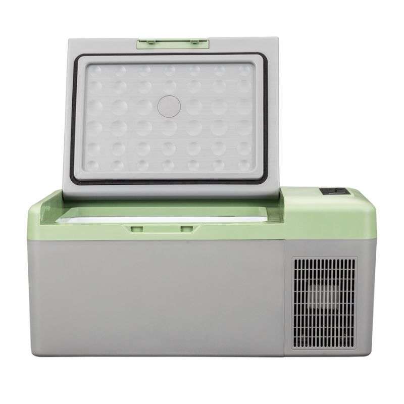 Портативний холодильник 15л Gearo автохолодильник компресорний пластиковий 12/24В 220В (Y16)