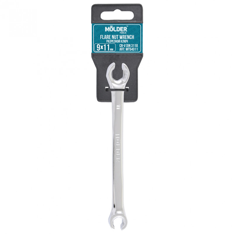 Ключ розрізний cr-v 9х11 мм Molder (MT54011)